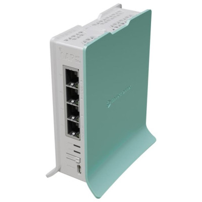 Mikrotik Wireless Router|MIKROTIK|Wireless Router|Wi-Fi 6|IEEE 802.11ax|4x10/100/1000M|L41G-2AXD