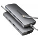 Axagon I/O HUB USB-C 9IN1 5GBPS/0.2M HMC-8HLSA AXAGON