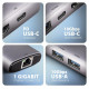Axagon I/O HUB USB-C 6IN1 10GBPS/0.15M HMC-6G2L AXAGON