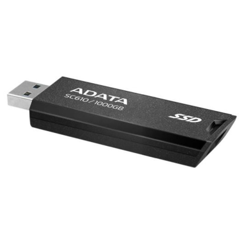 Adata External SSD|ADATA|SC610|1TB|USB 3.2|Write speed 500 MBytes/sec|Read speed 550 MBytes/sec|SC610-1000G-CBK/RD