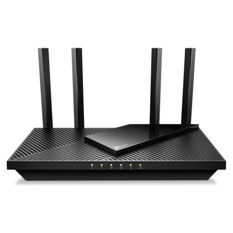 Tp-Link Wireless Router|TP-LINK|Wireless Router|3000 Mbps|Wi-Fi 6|IEEE 802.11a|IEEE 802.11 b/g|IEEE 802.11n|IEEE 802.11ac|IEEE 802.11ax|USB 3.0|3x10/100/1000M|1x2.5GbE|LAN \ WAN ports 1|Number of antennas 4|ARCHERAX55PRO