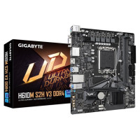 Gigabyte Mainboard|GIGABYTE|Intel H610|LGA1700|Micro-ATX|Memory DDR4|Memory slots 2|1xPCI-Express 3.0 1x|1xPCI-Express 4.0 16x|1xM.2|1x15pin D-sub|1xHDMI|2xDisplayPort|4xUSB 2.0|2xUSB 3.2|1xPS/2|1xRJ45|3xAudio port|H610MS2HV3DDR4