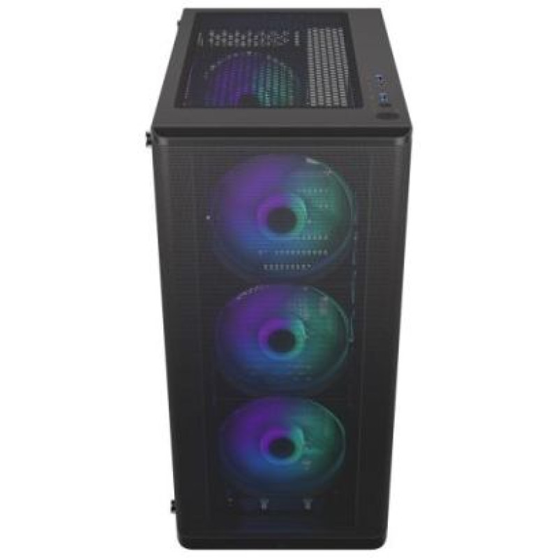 Endorfy Case|ENDORFY|Ventum 200 ARGB|MidiTower|Case product features Transparent panel|Not included|ATX|MicroATX|MiniITX|Colour Black|EY2A014
