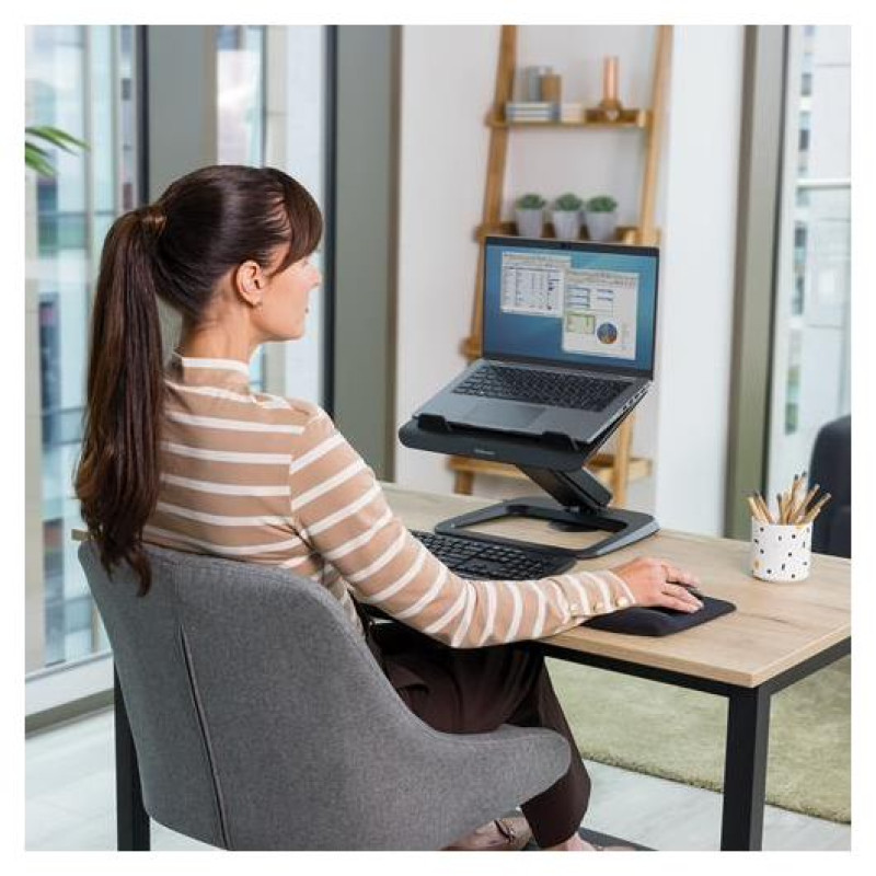 Fellowes NB ACC STAND HANA LT/BLACK 100016994 FELLOWES