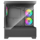 Xilence Case|XILENCE|XG172|MidiTower|Case product features Fan control panel/Transparent panel|Not included|Colour Black|XG172