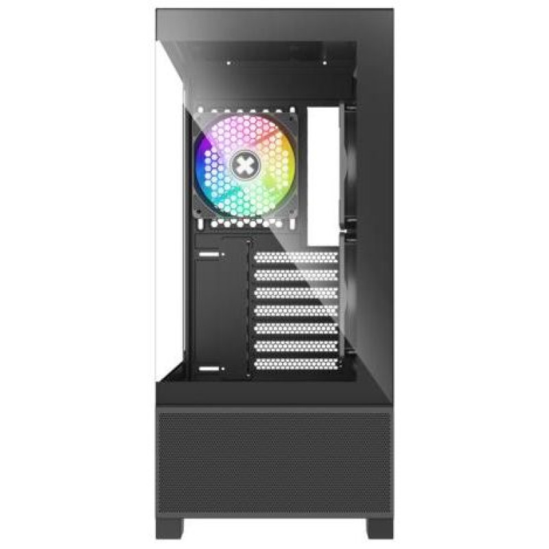 Xilence Case|XILENCE|XG172|MidiTower|Case product features Fan control panel/Transparent panel|Not included|Colour Black|XG172