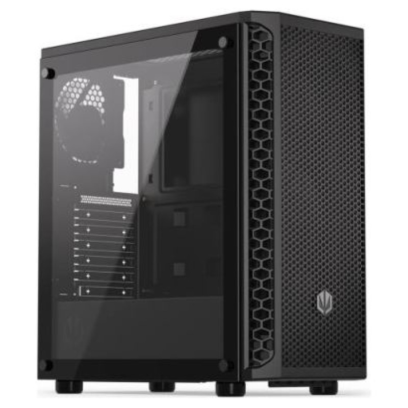 Endorfy Case|ENDORFY|Signum 300 Air|MidiTower|Case product features Transparent panel|Not included|ATX|MicroATX|MiniITX|Colour Black|EY2A005