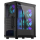 Endorfy Case|ENDORFY|Signum 300 ARGB|MidiTower|Case product features Transparent panel|Not included|ATX|MicroATX|MiniITX|Colour Black|EY2A006