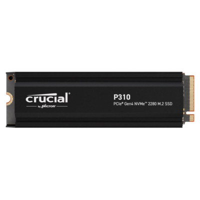 Crucial SSD|CRUCIAL|P310|1TB|M.2|PCIe Gen4|NVMe|3D NAND|Write speed 6000 MBytes/sec|Read speed 7100 MBytes/sec|TBW 220 TB|CT1000P310SSD5