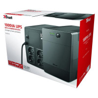 Trust UPS|TRUST|600 Watts|1000 VA|Wave form type Simulated sinewave|23504