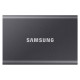 Samsung External SSD|SAMSUNG|T7|2TB|USB 3.2|Write speed 1000 MBytes/sec|Read speed 1050 MBytes/sec|MU-PC2T0T/WW