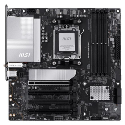 MSI Mainboard|MSI|AMD B850|SAM5|Micro-ATX|Memory DDR5|Memory slots 4|PROB850M-PWIFI