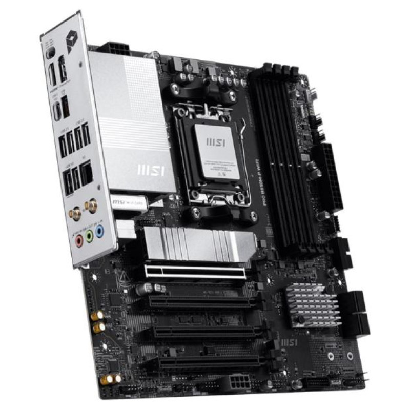 MSI Mainboard|MSI|AMD B850|SAM5|Micro-ATX|Memory DDR5|Memory slots 4|PROB850M-PWIFI