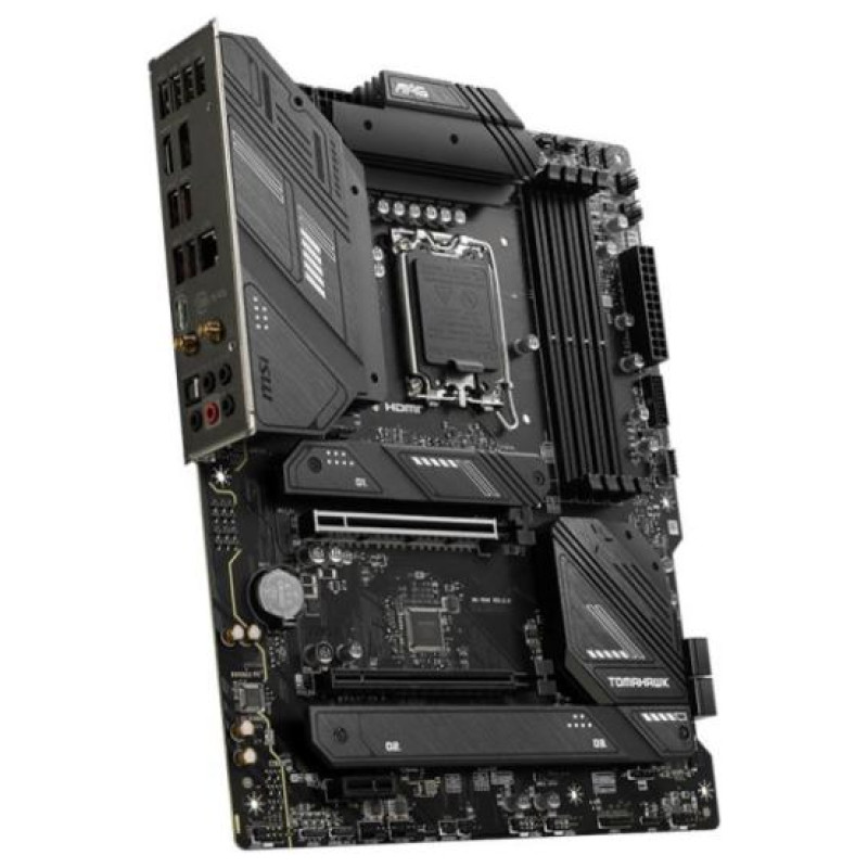 MSI Mainboard|MSI|Intel B760 Express|LGA1700|ATX|Memory DDR5|Memory slots 4|1xPCI-Express 1x|2xPCI-Express 16x|3xM.2|1xHDMI|1xDisplayPort|4xUSB 2.0|4xUSB 3.2|1xUSB-C|1xOptical S/PDIF|1xRJ45|5xAudio port|MAGB760TOMAHAWKWIFI