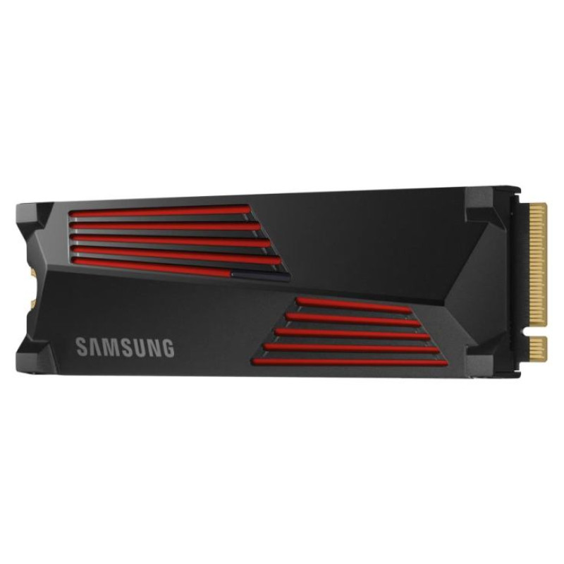 Samsung SSD|SAMSUNG|990 PRO with Heatsink|2TB|M.2|PCIE|NVMe|MLC|Write speed 6900 MBytes/sec|Read speed 7450 MBytes/sec|2.3mm|TBW 1200 TB|MTBF 1500000 hours|MZ-V9P2T0GW
