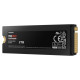 Samsung SSD|SAMSUNG|990 PRO with Heatsink|2TB|M.2|PCIE|NVMe|MLC|Write speed 6900 MBytes/sec|Read speed 7450 MBytes/sec|2.3mm|TBW 1200 TB|MTBF 1500000 hours|MZ-V9P2T0GW