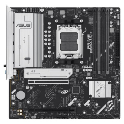 Asus Mainboard|ASUS|AMD B850|SAM5|Micro-ATX|Memory DDR5|Memory slots 4|1xPCI-Express 4.0 16x|1xPCI-Express 5.0 16x|3xM.2|1xHDMI|2xDisplayPort|4xUSB 2.0|4xUSB 3.2|1xRJ45|3xAudio port|PRIMEB850M-AWIFI