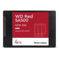 Western Digital SSD|WESTERN DIGITAL|Red SA500|4TB|SATA 3.0|Write speed 520 MBytes/sec|Read speed 560 MBytes/sec|2,5"|TBW 500 TB|MTBF 1750000 hours|WDS400T2R0A