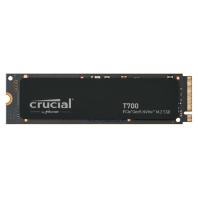 Crucial SSD|CRUCIAL|T700|4TB|M.2|PCIe Gen5|NVMe|TLC|Write speed 11800 MBytes/sec|Read speed 12400 MBytes/sec|TBW 2400 TB|CT4000T700SSD3