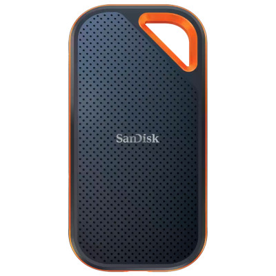 Sandisk Extreme PRO 4TB Portable SSD - Read/Write Speeds up to 2000MB/s, USB 3.2 Gen 2x2, Forged Aluminum Enclosure, 2-meter drop protection and IP55 resistance