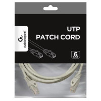 Gembird PATCH CABLE CAT6 UTP 3M/GREY PP6U-3M GEMBIRD