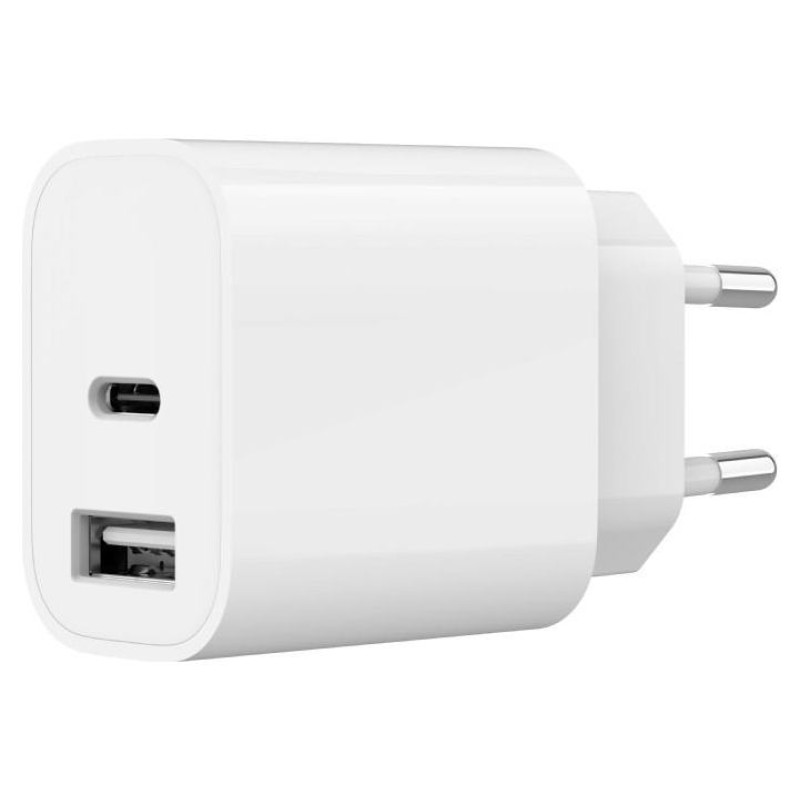 Gembird CHARGER USB UNIVERSAL WHITE/2P TA-UC-2AC12-01 GEMBIRD
