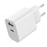 Gembird CHARGER USB UNIVERSAL WHITE/2P TA-UC-2AC12-01 GEMBIRD