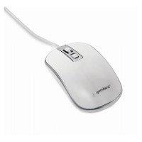Gembird MOUSE USB OPTICAL WHITE/SILVER/MUS-4B-06-WS GEMBIRD