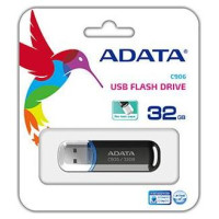 Adata MEMORY DRIVE FLASH USB2 32GB/BLACK AC906-32G-RBK ADATA