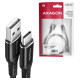 Axagon CABLE USB-C TO USB2.0 2M/BLACK BUCM-AM20AB AXAGON