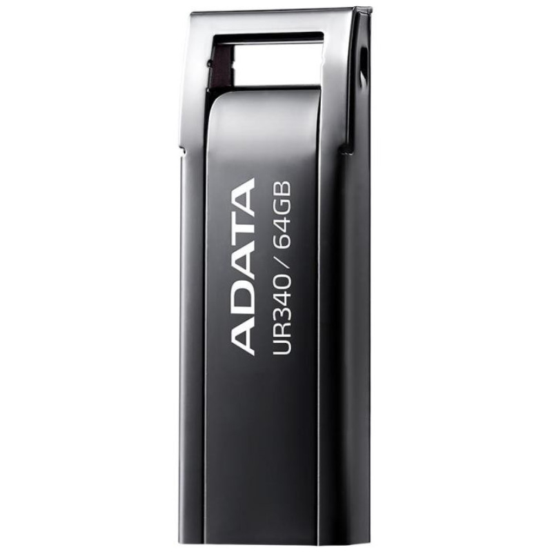 Adata MEMORY DRIVE FLASH USB3.2 64GB/BLACK AROY-UR340-64GBK ADATA