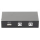 Gembird I/O SWITCH USB 2P/DSU-21 GEMBIRD