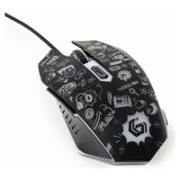Gembird MOUSE USB OPTICAL BLACK/MUS-6B-GRAFIX-01 GEMBIRD