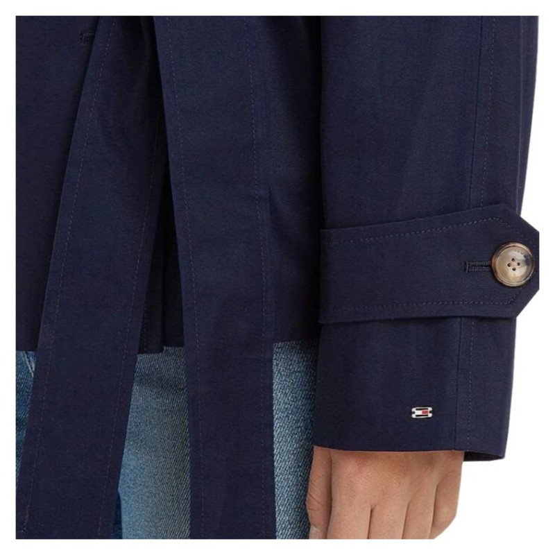 Tommy Hilfiger Cotton Trench Coat W WW0WW38430 (34)