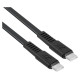 Rivacase CABLE USB-C TO USB-C 1.2M/BLACK PS6005 BK12 RIVACASE