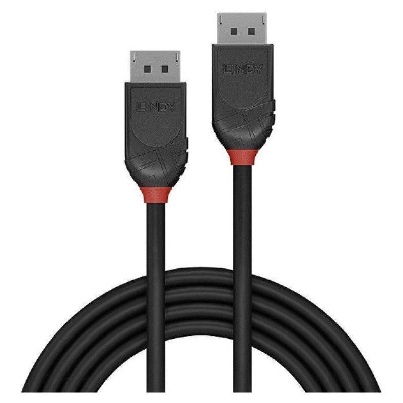 Lindy CABLE DISPLAY PORT 0.5M/BLACK 36490 LINDY