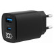 Gembird CHARGER USB 30W 2PORT/TA-UC-PDQC30LCD-BK-01 GEMBIRD