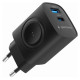 Gembird CHARGER USB 2IN1 20W 2PORT/TA-UC-PDQCW20-01-BK GEMBIRD