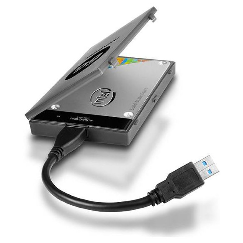 Axagon ADSA-1S6 USB3.0 - SATA 6G UASP HDD External Adapter Incl. Case