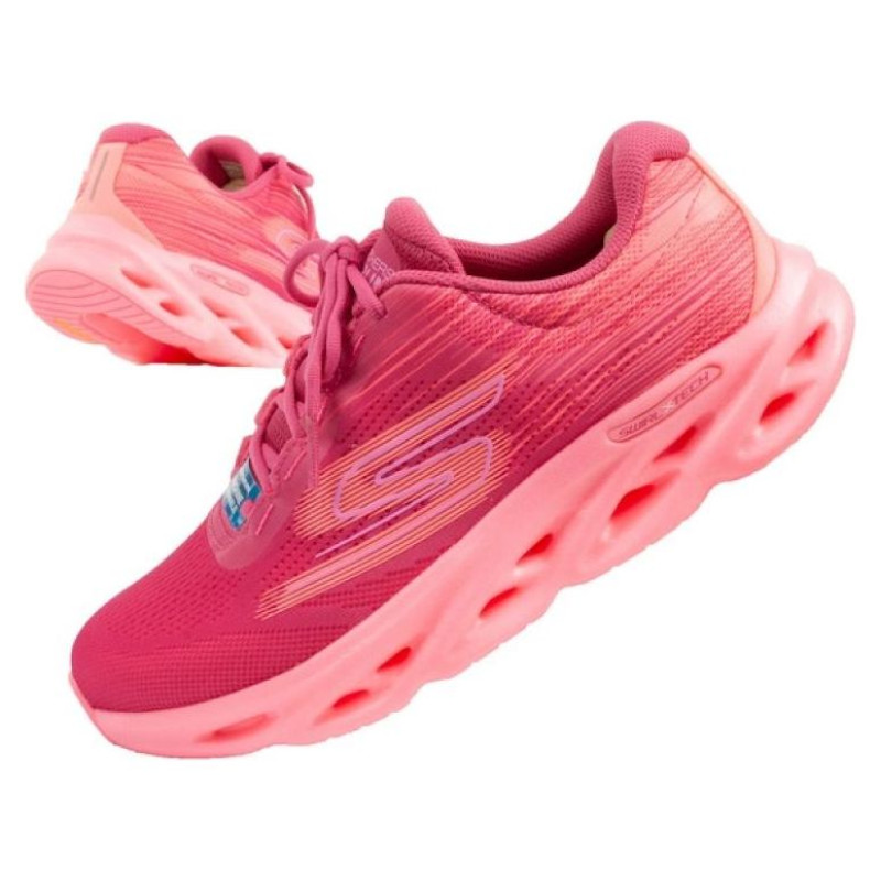 Skechers Go Run Swirl Tech Speed W 129501/HPPK Running Shoes (39)