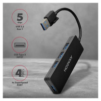 Axagon I/O HUB USB3.2 4PORT SLIM/0.14M HUE-G1A AXAGON