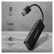 Axagon I/O HUB USB3.2 4PORT SLIM/0.14M HUE-G1A AXAGON