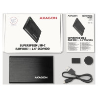 Axagon HDD ACC ENCLOSURE 2.5"/USB-C EE25-A6C AXAGON