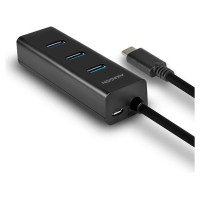 Axagon I/O HUB USB-C 4PORT CHARGING/0.4M HUE-S2C AXAGON
