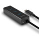 Axagon I/O HUB USB-C 4PORT CHARGING/0.4M HUE-S2C AXAGON