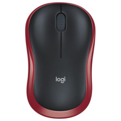 Logitech MOUSE USB OPTICAL CORDL. M185/RED 910-002240 LOGITECH