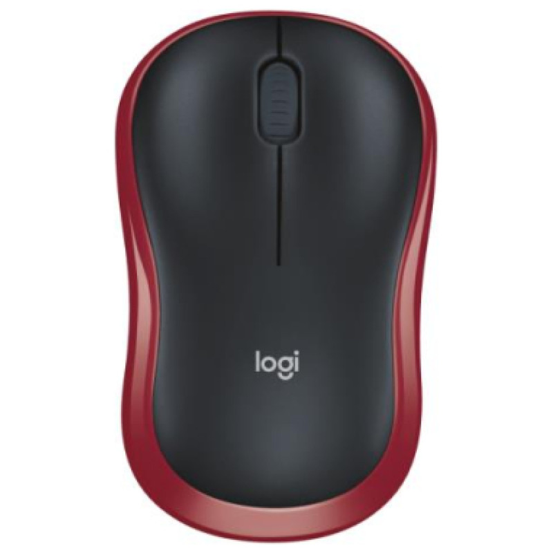 Logitech MOUSE USB OPTICAL CORDL. M185/RED 910-002240 LOGITECH