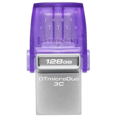 Kingston 128GB DataTraveler microDuo 3C 200MB/s dual USB-A + USB-C
