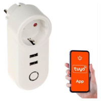 Genway SMART HOME WIFI SMART SOCKET/USB ATLO-P1U2-TUYA GENWAY