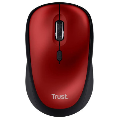 Trust MOUSE USB OPTICAL WRL YVI+/RED 24550 TRUST